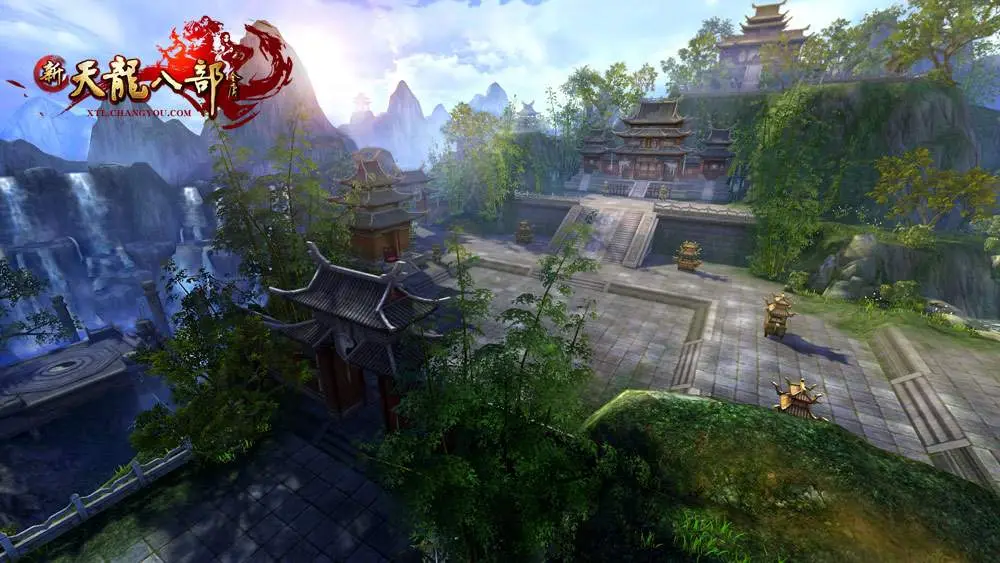 天龙八部门派建筑场景